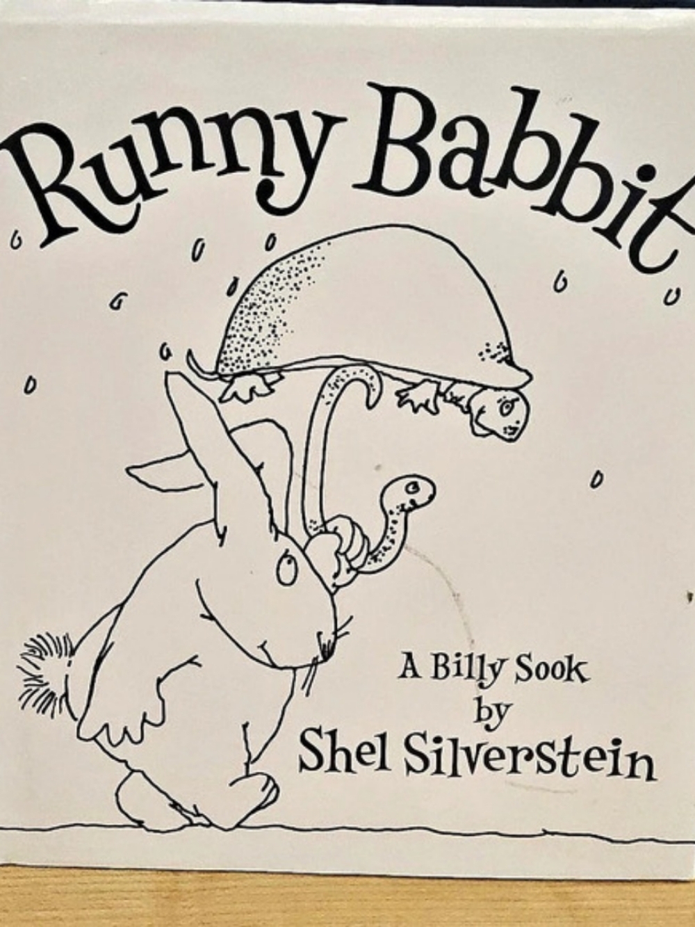 HarperCollins Runny Babbit Shel Silverstein Illustrated Book